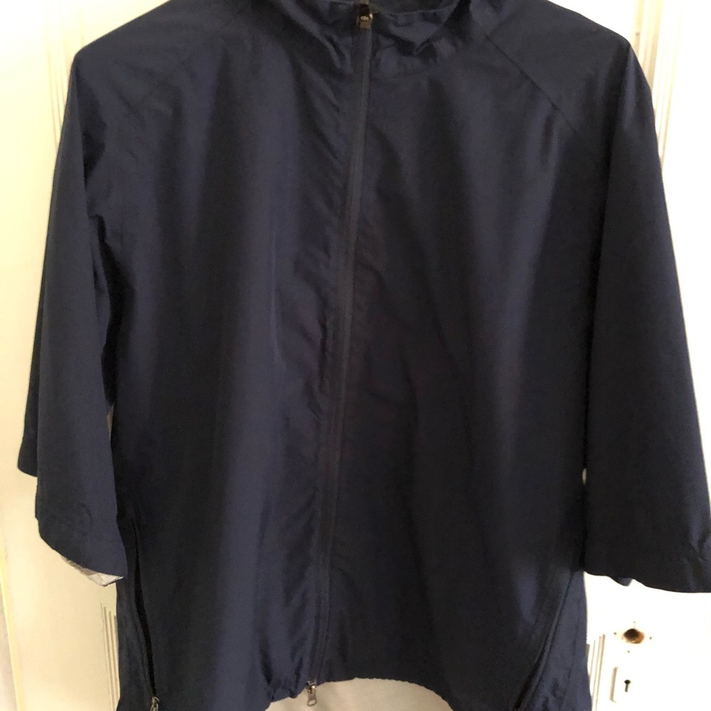 ZeroRestriction Navy Short Sleeve Jacket
